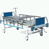 Manual 2- rocker Nursing Bed with Plastic-steel Bed Head