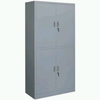 Steel Plastic-spray 4-Door 2-section Cabinet