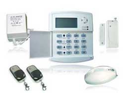 40 Defense Zone Wired / Wireless Alarm with LCD Display