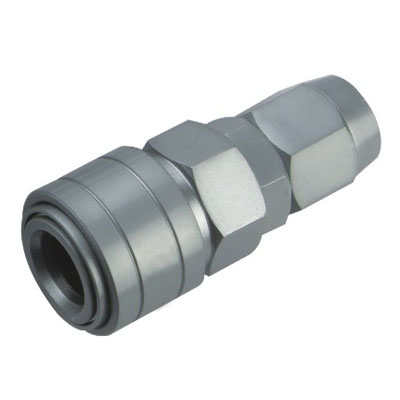 Push on hose nut