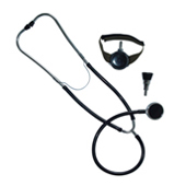 three stethoscope