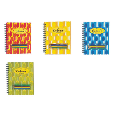 Spiral mini note book set