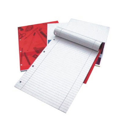 Red blank paper NOTE pad -55