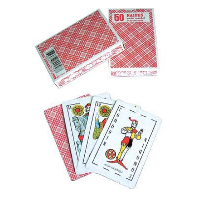 Personalized paper playing card