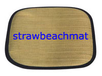 Straw Cushion, Leisure Mat, Promotion Beach Mat