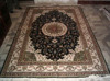 Artificial silk carpet