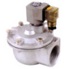 Right angle solenoid pulse valve