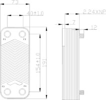 brazed heat exchanger