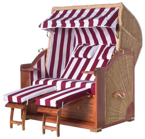 beach basket, beach cabana, wicker roofed beach chair, strandkorb