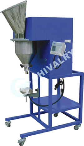 Standard toner filling machine by weighting