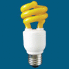 Yellow indicator bulb