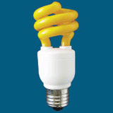 Yellow mini soften lamp