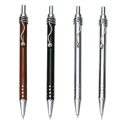 metal logo pen