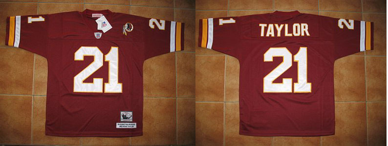 NFL Throwbacks Washington 	Redskins	Sean Taylor	#21