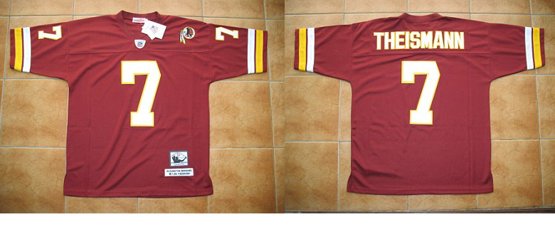 NFL Throwbacks Washington 	Redskins	Joe Theismann	#7