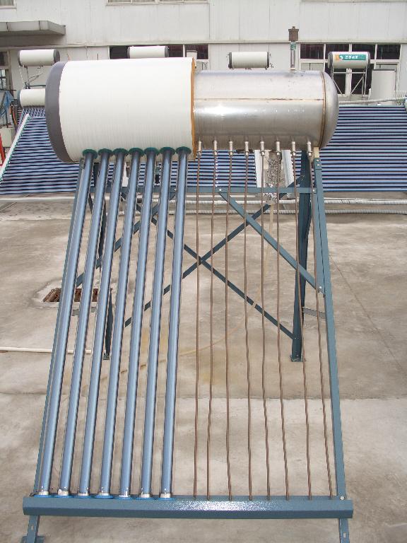 supply pressurized solar water heater with heat pipe