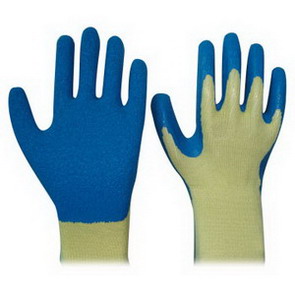 rubber coated gloves