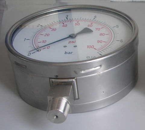 pressure gauge, manometer