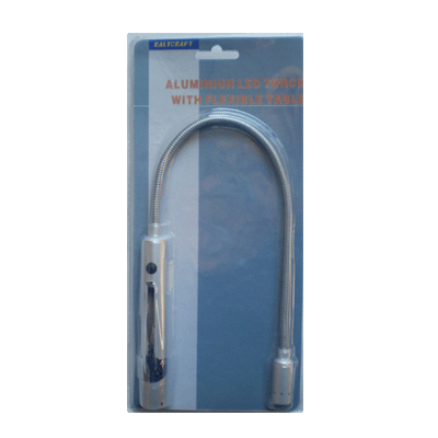 Copper key chain LED torch with flexible Cable