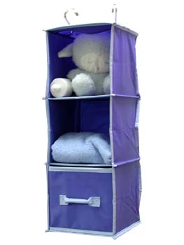 purple 3 Shelves Accessory organizer