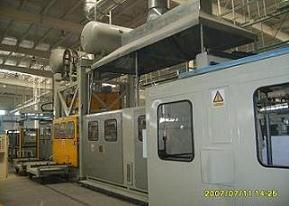 refrigerator thermoforming machine