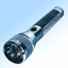 Solar LED flashlight