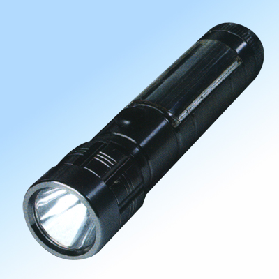 Solar LED flashlight