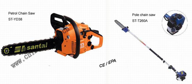 Sell gasoline/petrol (pole)chain saw(25cc-78cc)