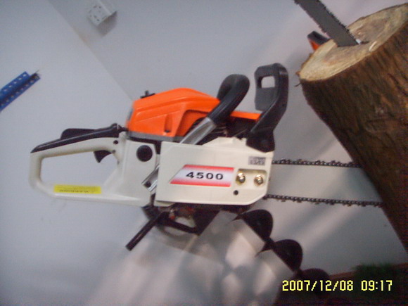 chain saw &forest machine