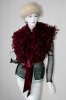 feather shawl