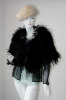 feather shawl