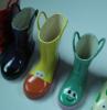 carton rain boots