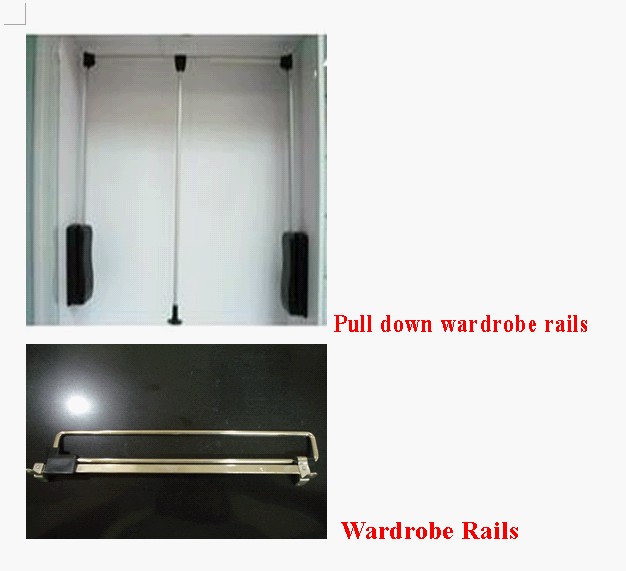 wardrobe lift wardrobe rail