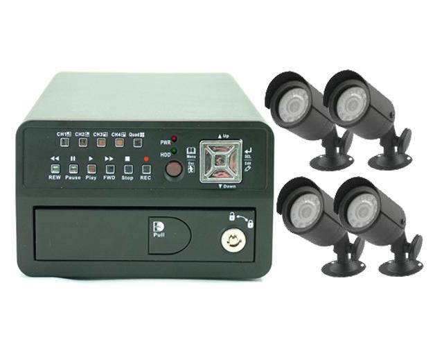 Four-channel DVR Surveillance System with Four Camera (DK2104B-2)