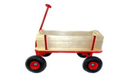 Wooden hand cart