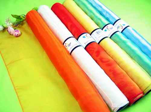 Organza fabric_Decorative cloth_home decoration_roll package.