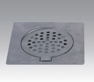 Stainless steel plated floor drain