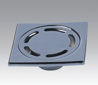 Iron chrome-plated anti-odour floor drain