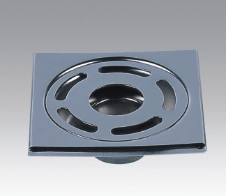 Iron chrome-plated floor drain for washing machine