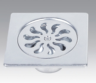 High grade aluminium anti-odour floor drain