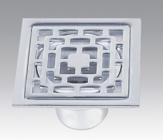 High grade aluminium anti-odour floor drain