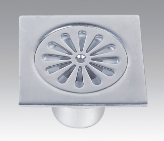 High grade aluminium anti-odour floor drain