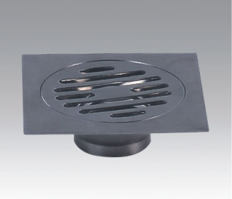 Stainless steel anti-odour floor drain with clean out