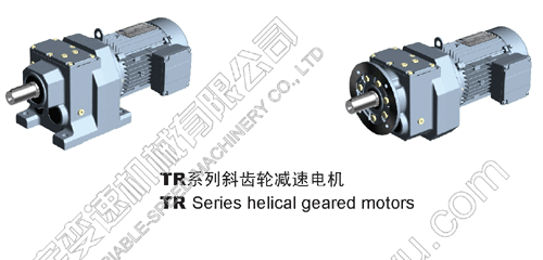 TR Series Helical Geared Motors