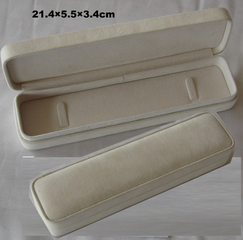 White Leather Bracelet Box