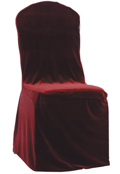 velvet chair cover