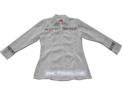 Lady's long sleeve shirt, wsl07067