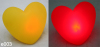 heart shape led toys