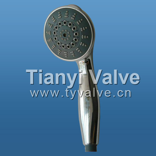 round shower head