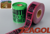 Underground Undetectable warning Tape PE Non Adhesive